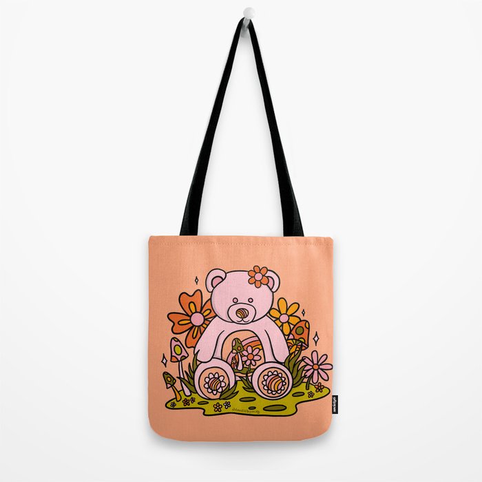 Spring Bear Tote Bag Gallery Image 2