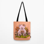 Spring Bear Tote Bag Gallery Image 2