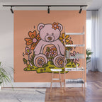 Spring Bear Wall Mural Gallery Image 1
