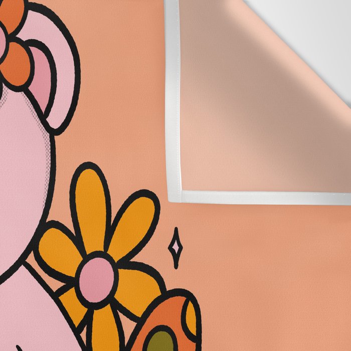 Spring Bear Wall Tapestry Gallery Image 3