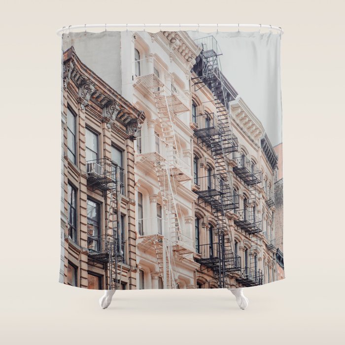 So Soho #3 - New York City Photography Shower Curtain Gallery Image 1