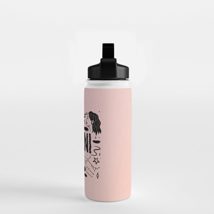 Celestial Gemini Water Bottle Gallery Image 2