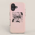 Celestial Gemini iPhone Case Gallery Image 1