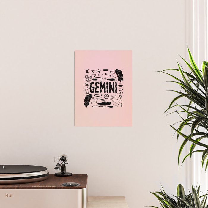 Celestial Gemini Poster Gallery Image 2