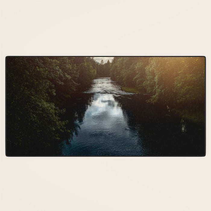 PNW River Run - Pacific Northwest Nature Photography Desk Mat Gallery Image 3