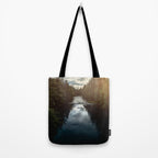 PNW River Run - Pacific Northwest Nature Photography Tote Bag Gallery Image 2