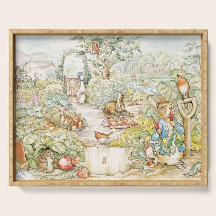 The World Of Beatrix Potter Serving Tray Gallery Image 1