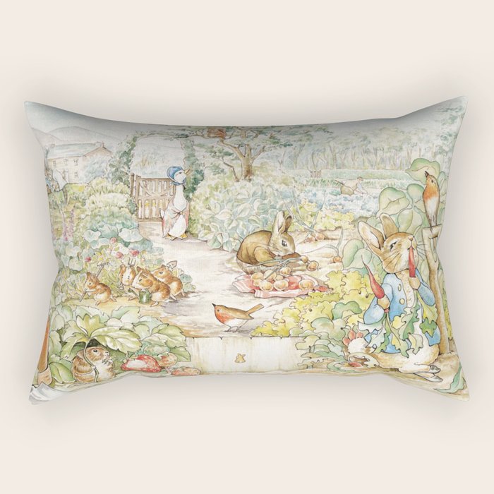 The World Of Beatrix Potter Rectangular Pillow Gallery Image 2