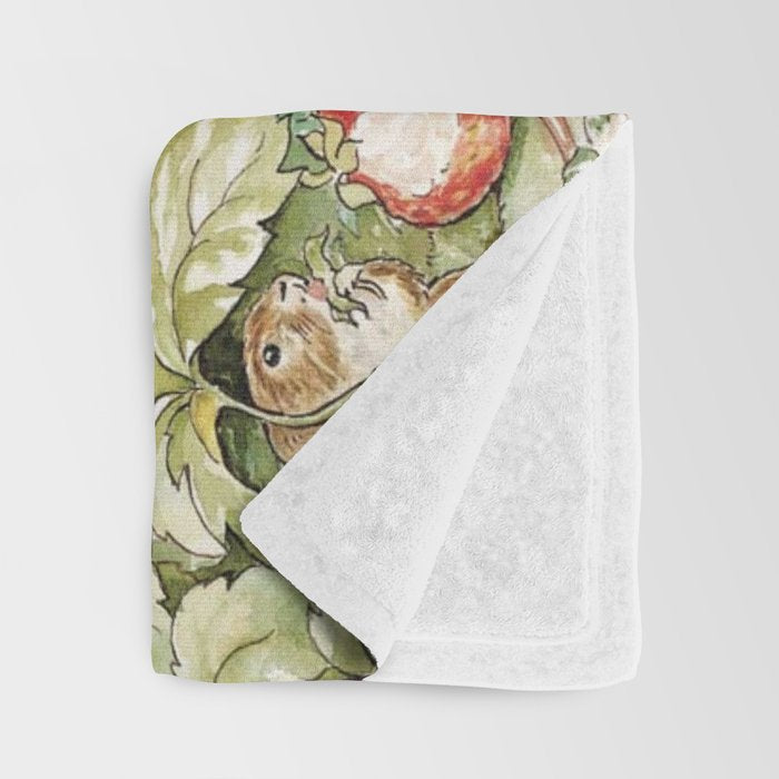 The World Of Beatrix Potter Throw Blanket Gallery Image 3
