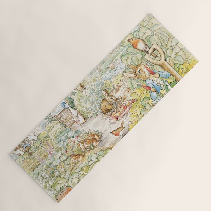 The World Of Beatrix Potter Yoga Mat Gallery Image 1
