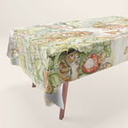 The World Of Beatrix Potter Tablecloth Gallery Image 1