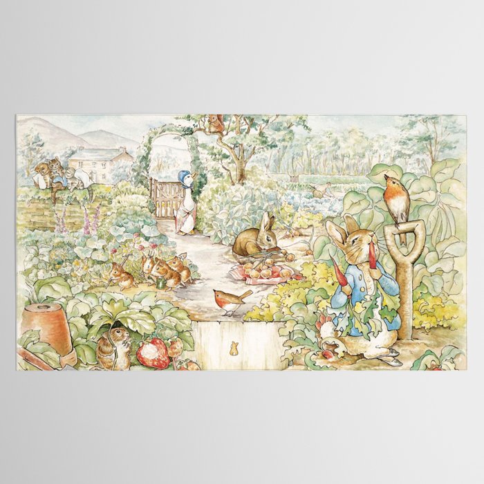 The World Of Beatrix Potter Tablecloth Gallery Image 2