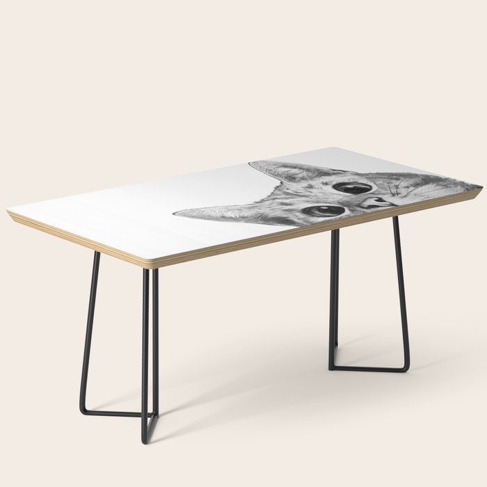 sneaky cat Coffee Table Gallery Image 1
