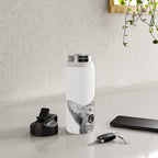 sneaky cat Water Bottle Gallery Image 5