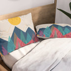 Uphill Battle Pillow Sham Gallery Image 2
