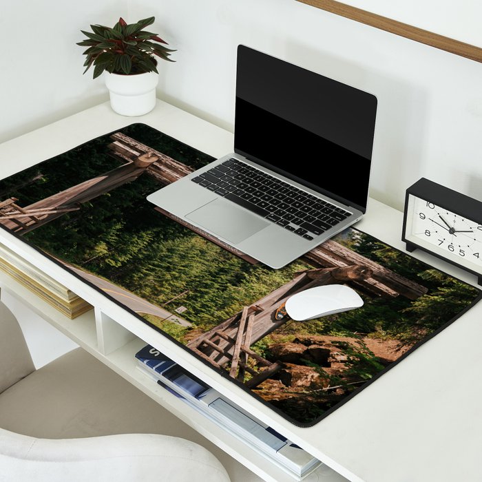 Mount Rainier National Park Entrance Desk Mat Gallery Image 2