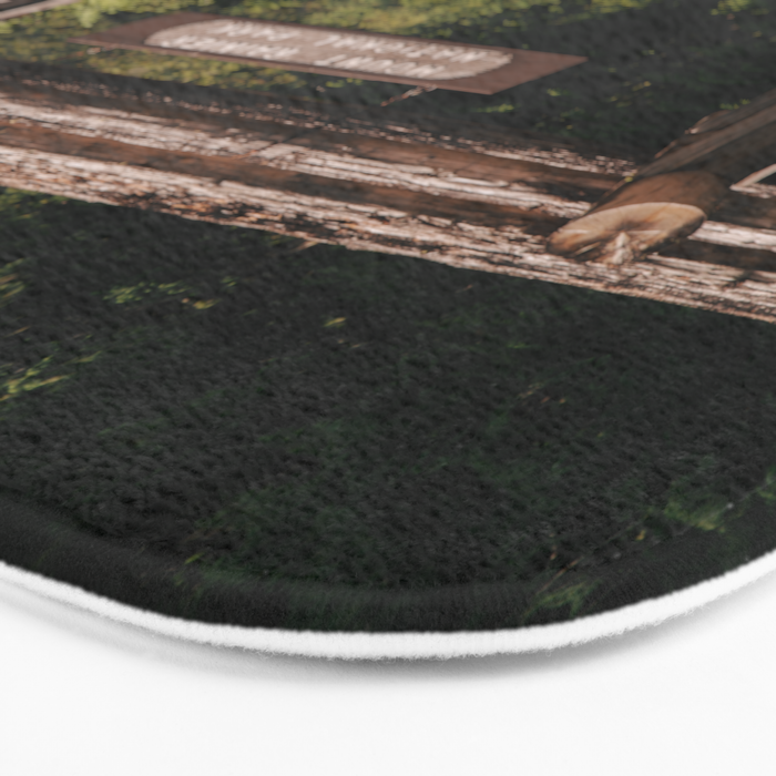 Mount Rainier National Park Entrance Bath Mat Gallery Image 3