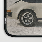 Vintage Apres Ski Alpine Mountains Classic Car  Laptop Sleeve Gallery Image 3