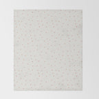 Little Stars Cream & Peach Throw Blanket Gallery Image 2