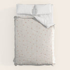 Little Stars Cream & Peach Comforter Gallery Image 6