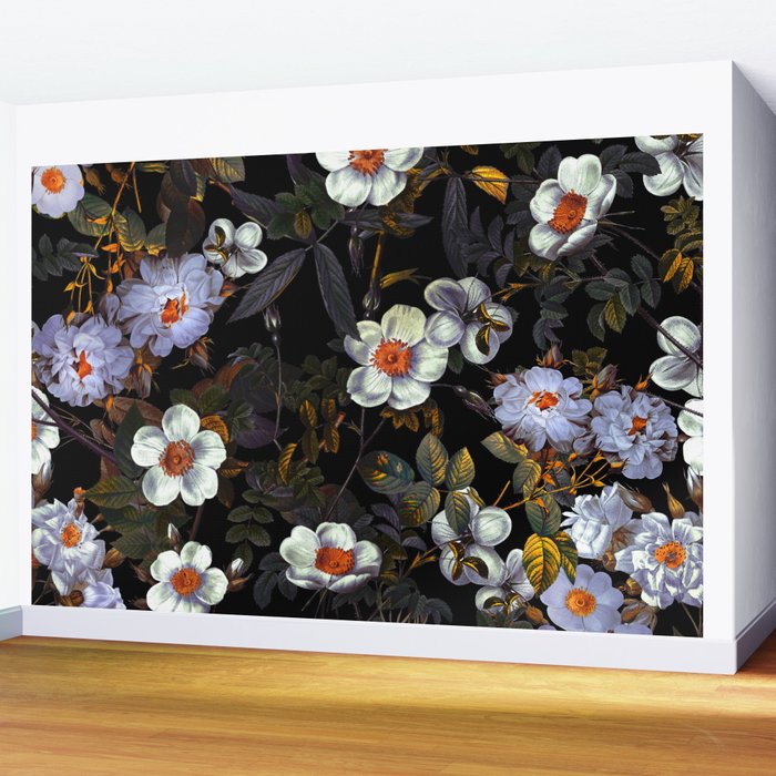 Floral Spice IV Wall Mural Gallery Image 2
