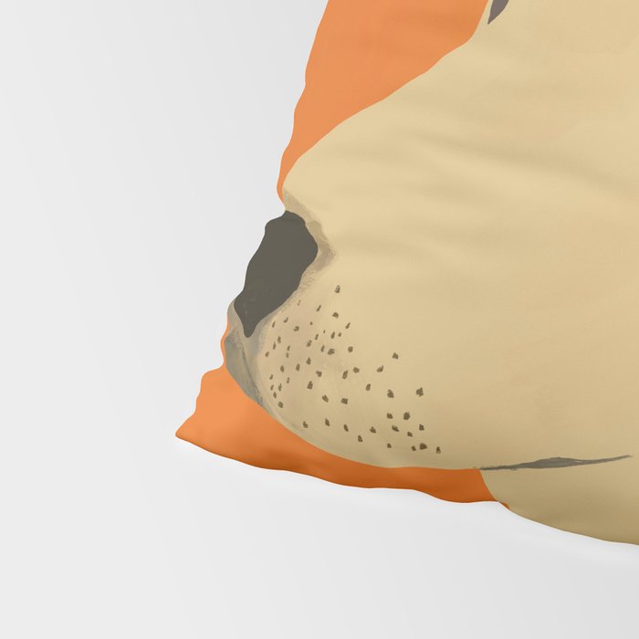 Dog With Hat  Pillow Sham Gallery Image 4