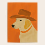 Dog With Hat  Poster Gallery Image 4