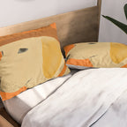 Dog With Hat  Pillow Sham Gallery Image 2
