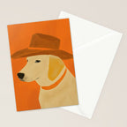 Dog With Hat  Stationery Card Gallery Image 2