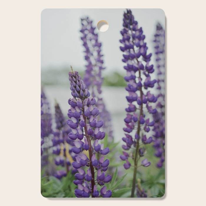 Lupine Field Cutting Board Gallery Image 1