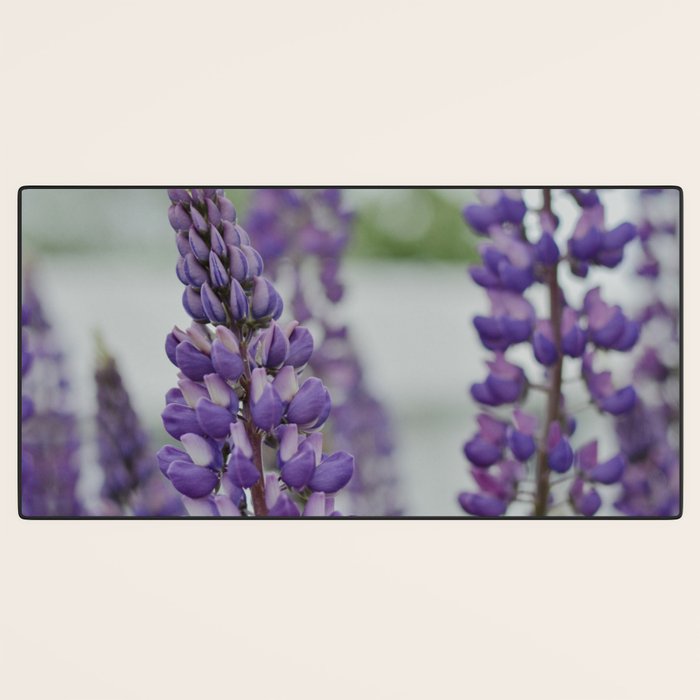 Lupine Field Desk Mat Gallery Image 3
