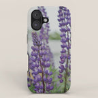 Lupine Field iPhone Case Gallery Image 1