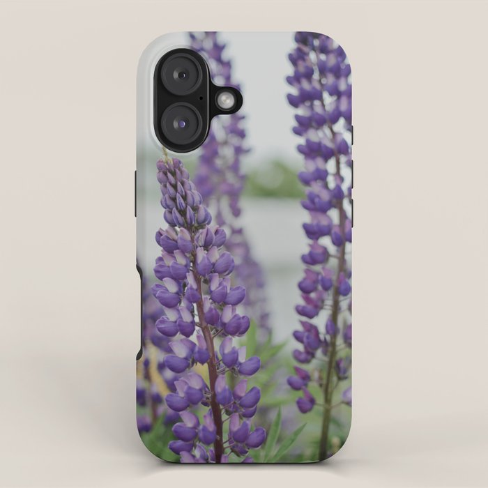 Lupine Field iPhone Case Gallery Image 1