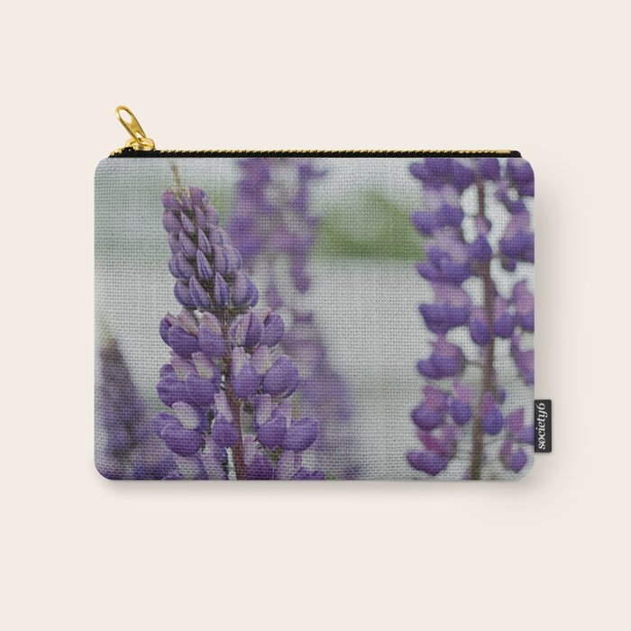 Lupine Field Carry All Pouch Gallery Image 1