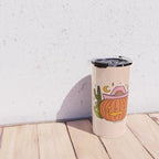 Cowboy Pumpkin Travel Mug Gallery Image 4