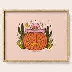 Cowboy Pumpkin Serving Tray Gallery Image 1