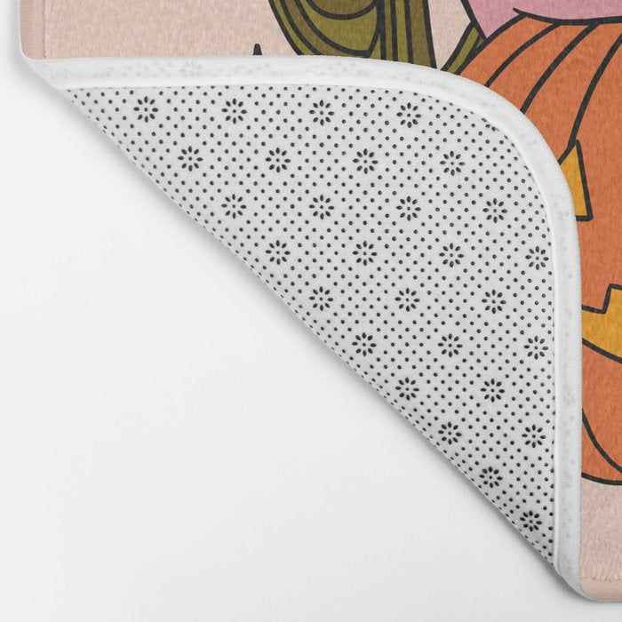 Cowboy Pumpkin Bath Mat Gallery Image 2