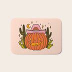 Cowboy Pumpkin Bath Mat Gallery Image 1