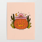 Cowboy Pumpkin Poster Gallery Image 4