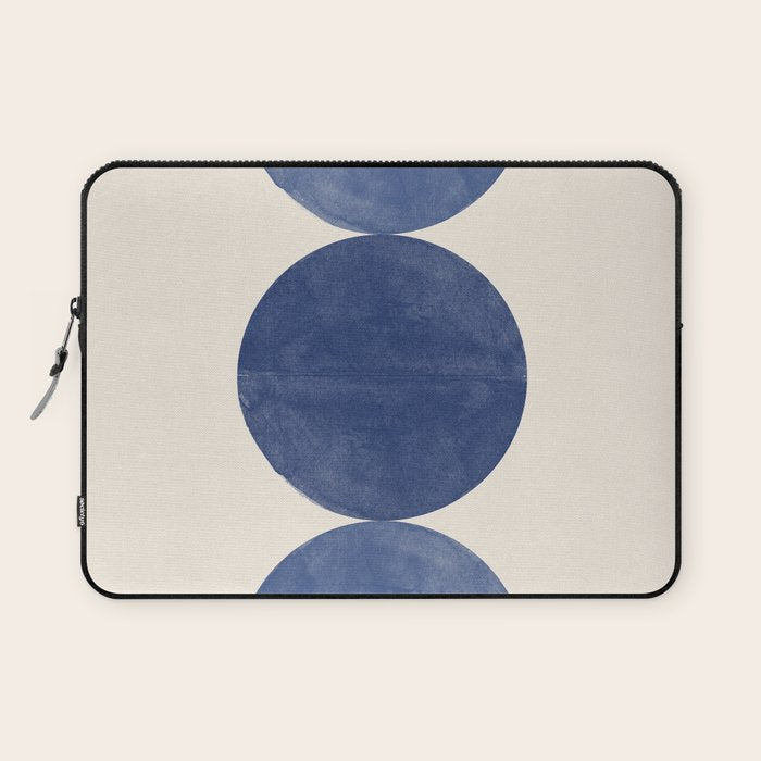 Mid Century Modern Minimalist  Laptop Sleeve Gallery Image 1