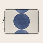 Mid Century Modern Minimalist  Laptop Sleeve Gallery Image 1