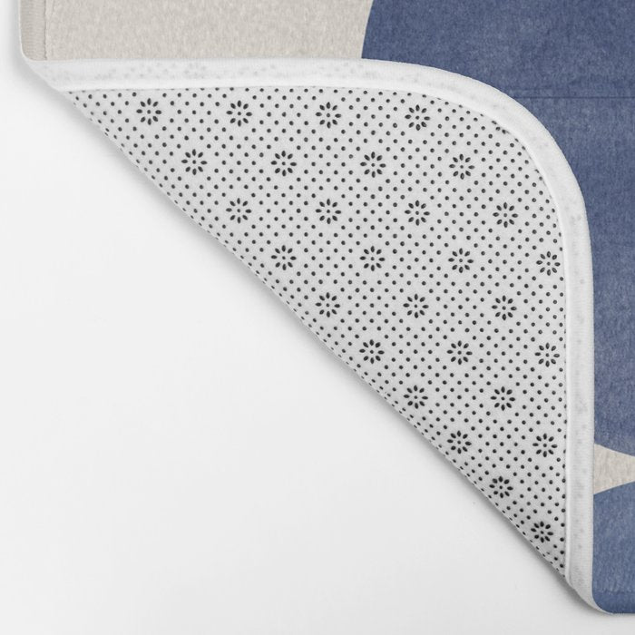 Mid Century Modern Minimalist  Bath Mat Gallery Image 2