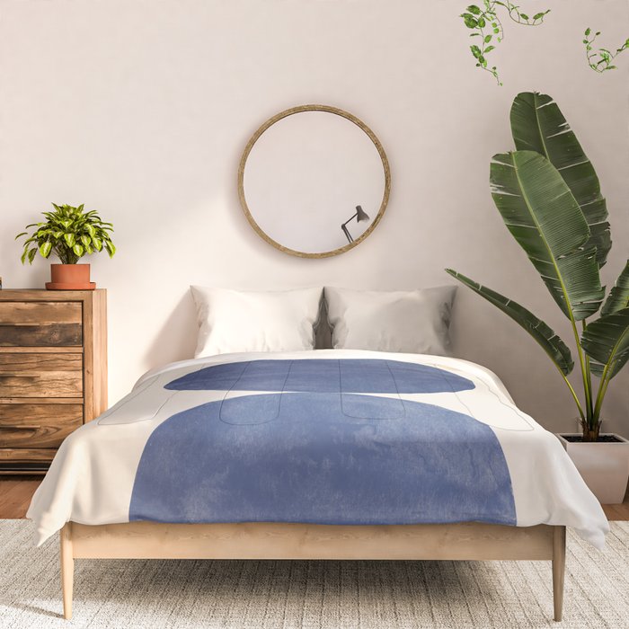 Mid Century Modern Minimalist  Comforter Gallery Image 3
