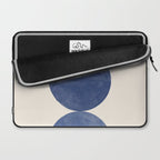 Mid Century Modern Minimalist  Laptop Sleeve Gallery Image 2