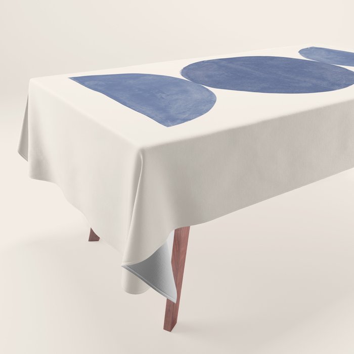 Mid Century Modern Minimalist  Tablecloth Gallery Image 1