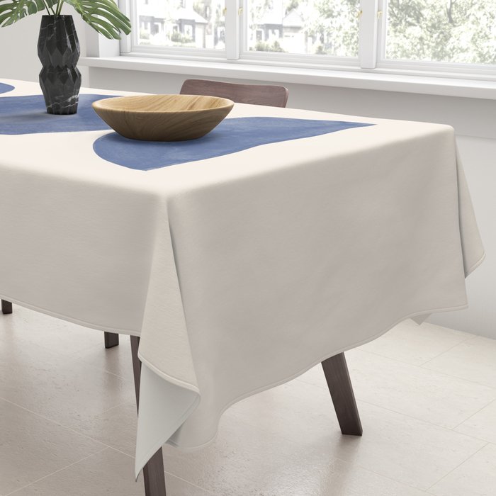Mid Century Modern Minimalist  Tablecloth Gallery Image 3