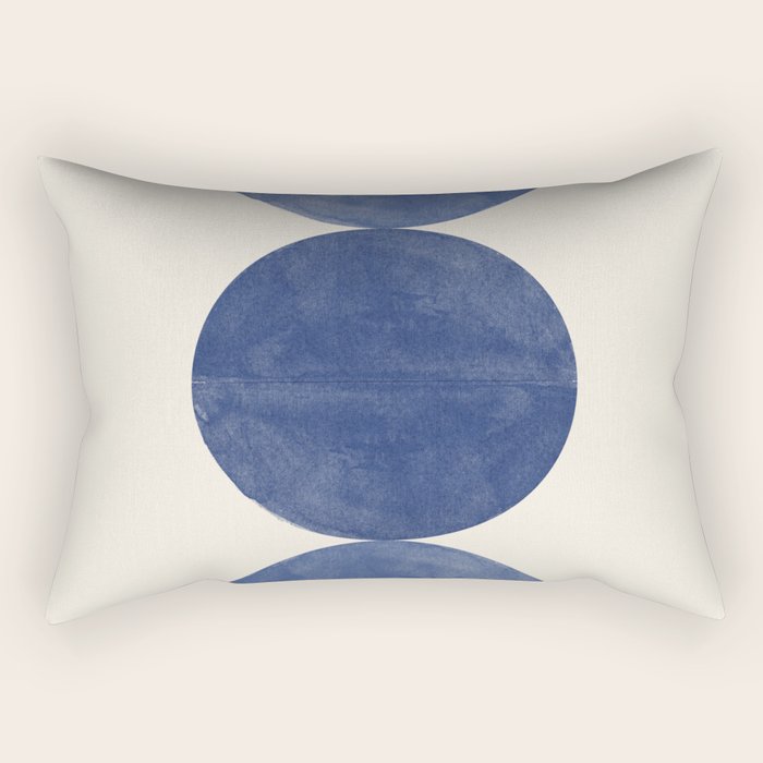 Mid Century Modern Minimalist  Rectangular Pillow Gallery Image 1