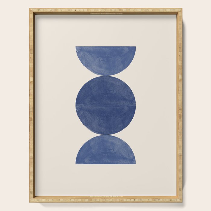 Mid Century Modern Minimalist  Serving Tray Gallery Image 1