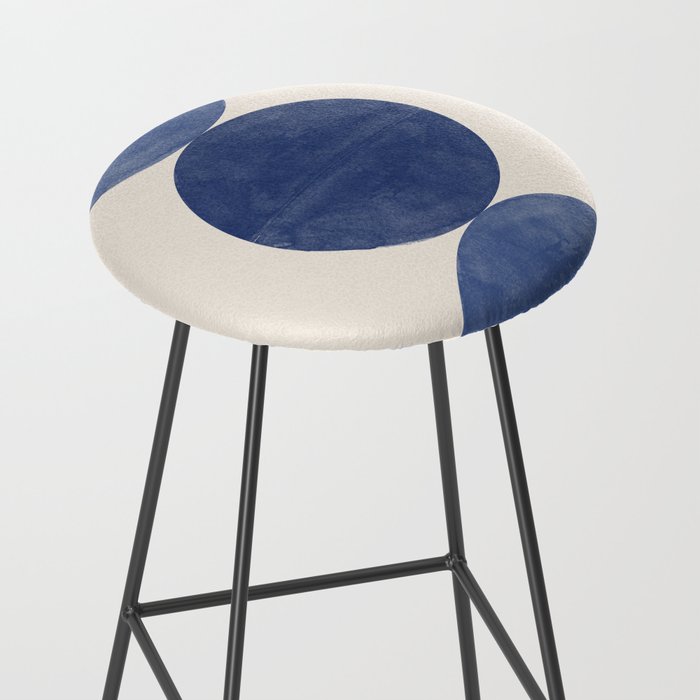 Mid Century Modern Minimalist  Stool Gallery Image 2