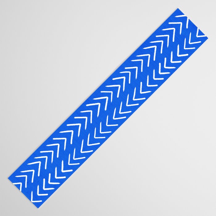 Mudcloth 01: Navy Blue Edition Table Runner Gallery Image 3
